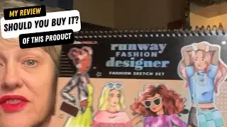Design, Create, Dream &ndash; A Fashion Sketchbook Kids Actually Love #ad