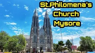 St.Philomena's Church Mysuru|Second Tallest Cathedral Church in Asia |175 feet height 😳 |Explorer