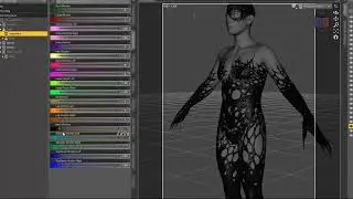 Liquid Armor and Poses for Genesis 9