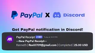Get PayPal payments in Discord!