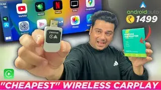 ✅ Wireless Apple Carplay & Android Auto Adapter | Sounce Wired to Wireless Car Receiver 