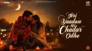 Teri yado ki chader odhe| Heart touching sad Bollywood romantic song |sunopast new Hindi song 💖🎶