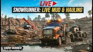SnowRunner LIVE 🚛 | Chill Trucking with Thrustmaster T248R | Join LIVE playing SnowRunner