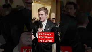 Amelia Dimoldenberg & Kit Connor | 97th Oscars Red Carpet