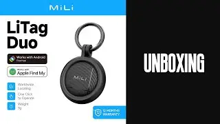 MiLi LiTag Duo Bluetooth Smart Tag for iOS & Android Item Finder Key Wallet Tracker AntiLoss Locator