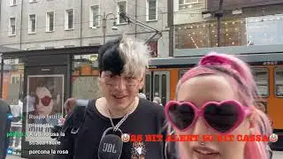 RAGAZZA DICE N WORD IN LIVE DA ROSPO