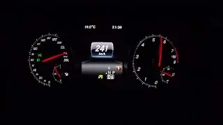 2016 Mercedes-Benz CLA 250 4MATIC - 0-100 km/h   0-62 mph Tachovideo Beschleunigung Acceleration