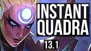 DIANA vs KINDRED (JNG) | Instant Quadra, 700+ games, Legendary | EUW Grandmaster | 13.1
