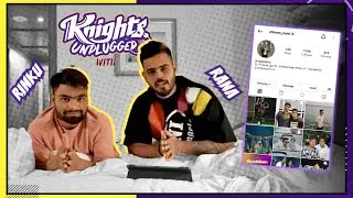 Knights Unplugged Ft. Rana & Rinku reacting to Shivam Mavi's Instagram | IPL 2022