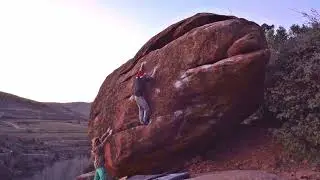 Banu Razin - 7a+/7b FA (Loma de la Tejer&iacute;a)