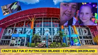 Безумное веселье в гольфе на Putting Edge Orlando + исследование Dezerland! 🎉⛳