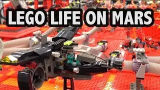 Huge LEGO Life on Mars Space Planet | Brickworld Indy 2018