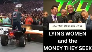 Woman Falls to Get WWE Lawsuit via Stone Cold Accident + Hollywood's Coup to Erase Vince McMahon?