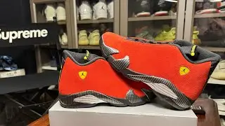 Unboxing the Air Jordan 14 Retro 'Ferrari' 2025