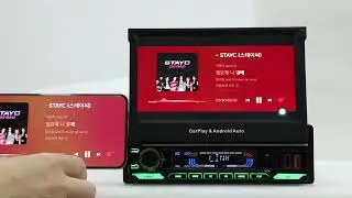 How to connect Android Mirrorlink?|SOOEMAKA S7012 single din flip out car stereo