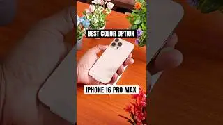 BEST COLOR for iPhone 16 Pro Max! #iphone16promax