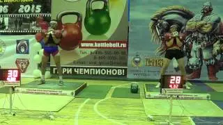Open Russian military cup of Kettlebell sport 2015 Long cycle WK 85