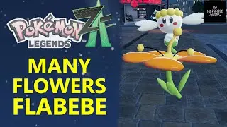 Pokemon Legends Z-A Many Flowers of Flabebe Locations