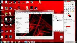 How to make an Abstract Background in Gimp