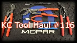 KC Tool Haul #116: Knipex Gripping Pliers and Locking Hose Clamp Pliers
