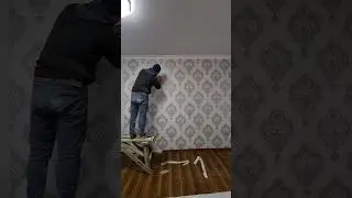 Sifatli Oboy yopishtirish Xizmatlari Tel:+998937314450.+998911144455 #oboy #обои #обой #ремонт