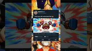 Only boys will understand that 😂 #anime #onepiece #strawhats #luffy