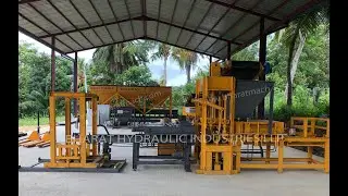 Fully Automatic Multi Brick and Block Making Machinery with Batching series (5 Bin/Hopper system)