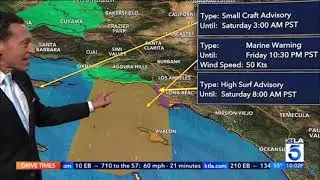 Historic storm batters Southern California