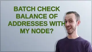 Ethereum: Batch check balance of addresses with my node?