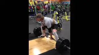 Chaos and Pain Deadlift 405x20reps @210lbs