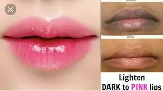 Pink lip challenge just 7 days.....