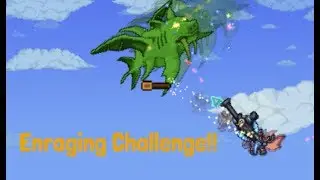How To Beat Enraged Duke Fishron in Death Mode!!