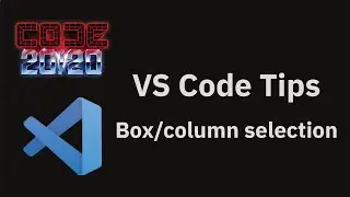 VS Code tips &mdash;&nbsp;Box/column selection