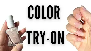 Essie Gel Couture Longwear Nail Polish In Fairy Taylor Try-On Color Swatch