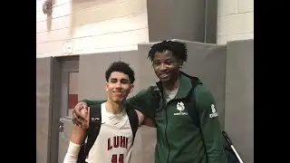 Andre Curbelo gets Kuminga jumping