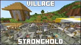Minecraft - Do Strongholds Generate Below Villages?