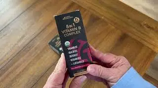 🎯 Boost Energy & Focus Naturally! USDA Organic Vitamin B Complex Liquid Review