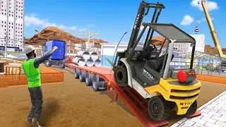 Heavy Cargo Truck Car Transport Simulator - Trailer Truck Transporting Driving - Android GamePlay