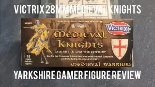 Victrix Miniatures 28mm Medieval Knights - Debagging and build