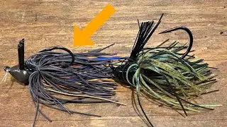 You Guys Will Catch Bigger Bass On Living Rubber Jigs