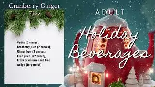 40 Festive Holiday Drink Recipes for the Perfect Seasonal Celebration | Unique & Delicious Ideas!