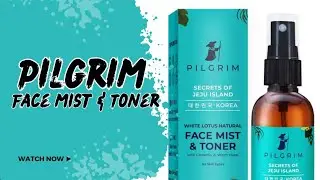 Pilgrim White Lotus Natural Face Mist & Toner |