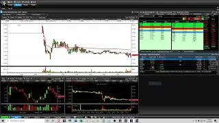 An Imperfect Morning Panic Bounce Play $FBCD Trade - Live Daytrading Commentary