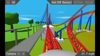 Doing random things in Ultimate coaster.