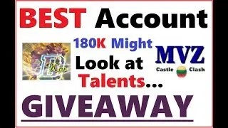 BEST ACCOUNT GIVEAWAY EVER with Dragoz Kai Castle Clash