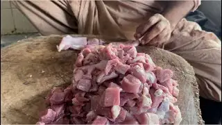 Mutton Matanjan Cutting | incredible cutting skill #cuttingskill #muttonhandi #muttonlovers