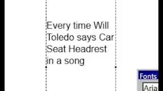 Every time Will Toledo says Car Seat Headrest in a song