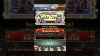 FFRK The Nightmare Campaign: Banner 3 (Support) x11 Relic Draw