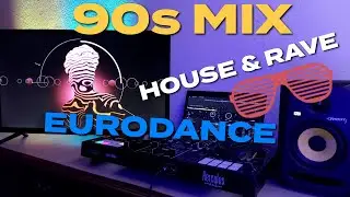 90s Mix | Euro Dance, House & Rave | DJ Set / Krozz Mx