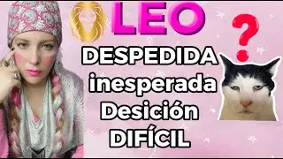 🔴🔴LEO VEO UNA DESPEDIDA INESPERADA/DESICIONES DIFICILES/LLEGA DE GOLPE/SE ROMPEN MASCARAS